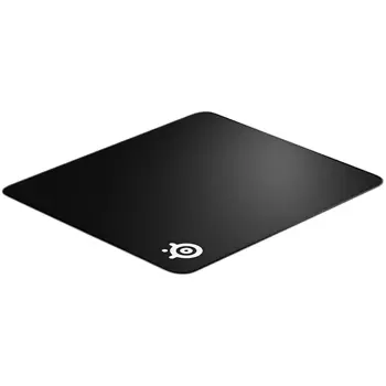 SteelSeries I QcK Edge Large I Gaming Mouse Pad I Stitched edges / Micro-woven cloth / Durable and washable / 450 mm x 400 mm x 2 mm I Black