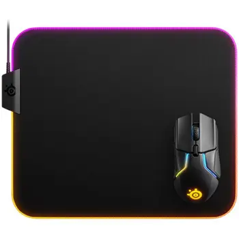 SteelSeries I QcK Prism Cloth 3XL ETAIL I Gaming Mousepad I 2-zone RGB dynamic illumination / Micro-woven cloth / 1220 x 590 x 4 mm I Black