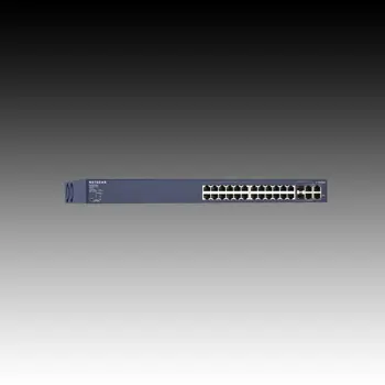 Switch NETGEAR ProSafe Smart 24FE+2GE+2SFP(Combo) support 24 Ports PoE