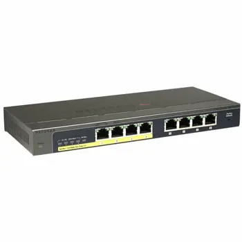 Switch Prosafe PLUS 8x 10/100/1000  with PoE ports (management via PC utility)