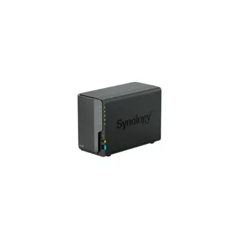 Synology DS224+ DiskStation 2-bay All-in-1 NAS server, 2.5"/3.5" HDD/SSD podrška, Hot Swappable HDD, Wake on LAN/WAN, 2GB, 2×1GbE