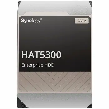 Synology HAT5300-16T 16TB 3.5" Enterprise HDD, 7.200 rpm, Buffer size : 512 MiB, SATA 6 Gb/s, MTTF 2.5M hours, 5 year warranty