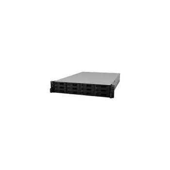 Synology RS3618xs RackStation 12-bay NAS server, Intel Xeon D-1521 2.4GHz, 8GB DDR4 ECC, Hot-Swap HDD, 4xG-LAN, Link Aggregation, Wake on LAN/WAN