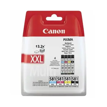 Tinta Canon CLI-581 XXL CMYK multipack