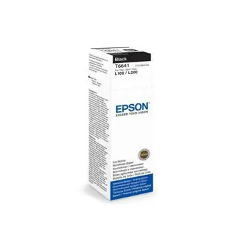 Tinta Epson Car. T66414 - L100, 110, 200, 210, 300, 355, 550 - black