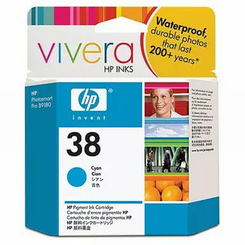 Tinta HP C9415A plava 27 ml No.38