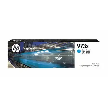 Tinta HP F6T81AE, No. HP 973X, Ink Cartridge, Cyan