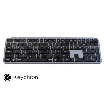 Tipkovnica Keychron B6 Pro Ultra-Slim BT/2.4GHz/Žičana, space gray, B6P-K1