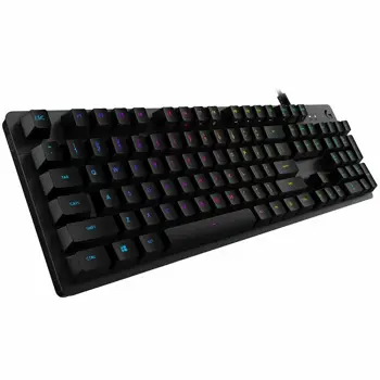 Tipkovnica LOGITECH G512 CARBON Tipkovnica LIGHTSYNC RGB MechanicaTipkovnica L Gaming Keyboard with GX Brown switches-CARBON-US INTTipkovnica L-USB