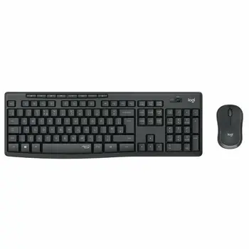 Tipkovnica LOGITECH MK295 Silent Wireless Combo - GRAPHITE - HRV-SLV - 2.4GHZ - N/A - INTNL