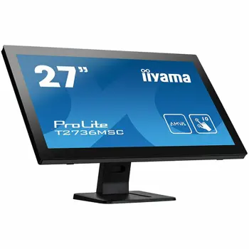 Touch Screen Monitor IIYAMA Monitor 27" PCAP 10P Touch, 1920x1080, IPS, VGA, HDMI, 5ms