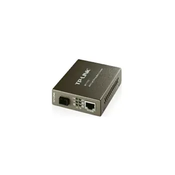 TP-Link 100M WDM Optički pretvarač, 10/100M RJ45 u 100M Single-mode SC, Full-duplex,Tx:1550nm, Rx:1310nm, do 20km, switching power adapter, chassis mountable