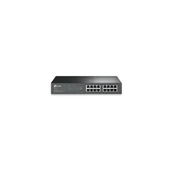 TP-Link 16-port Gigabit Easy Smart Desktop/Rackmount PoE+ preklopnik (Switch), 16×10/100/1000M RJ45 ports, 8×PoE+ ports, metalno kućište