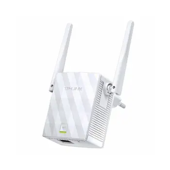 TP-LINK 300Mbps Wireless N Wall Plugged Range Extender, Qualcomm, 2T2R, 2.4GHz, 802.11b/g/n, 1 10/100M LAN, Ranger Extender button, AP & Range extender mode, 2 fixed antennas, UK PLUG