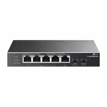 TP-Link 5-Port Gigabit Desktop PoE Switch with 1-Port PoE In and 4-Port PoE Out