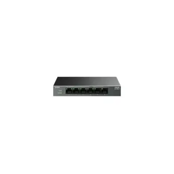 TP-Link 6-Port 10/100Mbps Desktop preklopnik (Switch), 6×10/100 Mbps RJ45 Ports (4×10/100 Mbps 802.3af PoE Ports) 802.3af, 41W PoE Power, metalno kučište