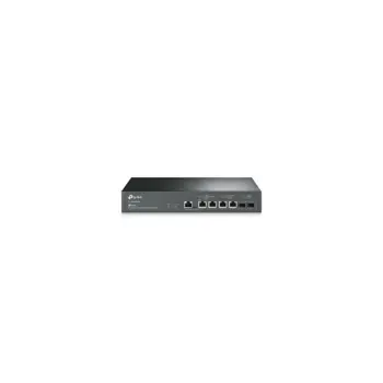 TP-Link 6-Port Omada JetStream Managed preklopnik (Switch) 10GE L2+, 4×10GB RJ45 portEs, 4xPoe++, 2×10G SFP+, 1× RJ45 Console Port, 1× Micro-USB Console Port, metalno kućište