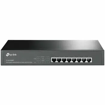 TP-Link 8-port Gigabit PoE+ preklopnik (Switch), 8×10/100/1000M RJ45 PoE ports, 802.3af/at, metalno kućište, 1U 13" (126W)