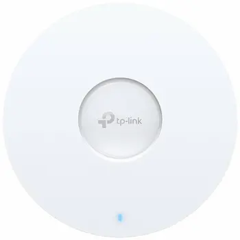 TP-Link AX1800 bežična pristupna točka stropna Dual-Band Wi-Fi 6 (AP), 574Mbps/1201Mbps (2.4GHz/5GHz), 802.11ax/ac/n/g/b/a, 1×G-LAN, podrška za PoE, 4×interna antena