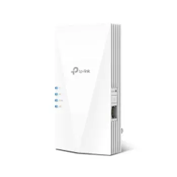 TP-Link AX3000 bežični pojačivač dometa (Wi-Fi 6 Range Extender/AP), Dual Band 574Mbps/2402Mbps (2.4GHz/5GHz), 802.11a/n/ac/ax/b/g/n, 1×G-LAN, 2×interna antena, RE700X-LS