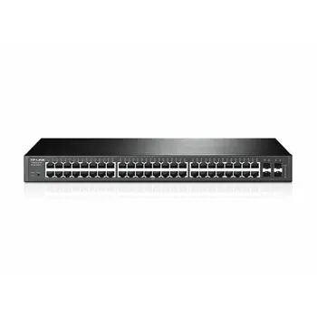 TP-Link JetStream 52-Port Gigabit L2 Managed Switch with 48-Port PoE