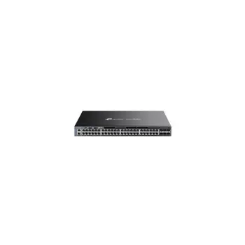 TP-Link SG6654XHP Omada 48-Port Gigabit Stackable L3 Managed PoE+ Switch with 6 10G Slots