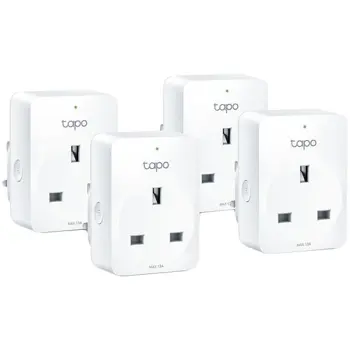 Tp Link Tapo P110M, Mini Smart Wi-Fi Plug, 100-240V, 802.11b/g/n WiFi connection, 2.4 GHz WiFi, Max. Load 16A, Voice Control, Remote Control, Schedule & Timer, Matter-Certified (Apple Home, Alexa, Goo