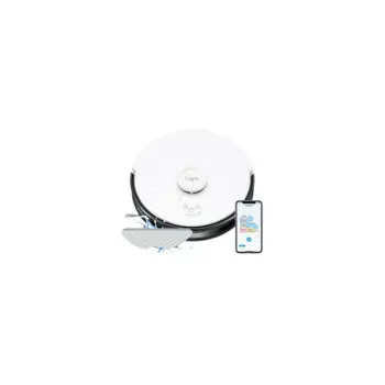 TP-Link Tapo RV30 robotski usisivač i perač, LiDAR+Gyro Navigation, 5000 mAh, 400ml Dustbin, 300ml Water Tank, WiFi/Bluetooth, Home/Alexa, Tapo APP