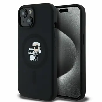 TPU Karl Lagerfeld maska za iPhone 15/14/13 KLHMP15SSCMKCRHK