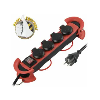 Transmedia 4-way power strip, 5m, outdoor