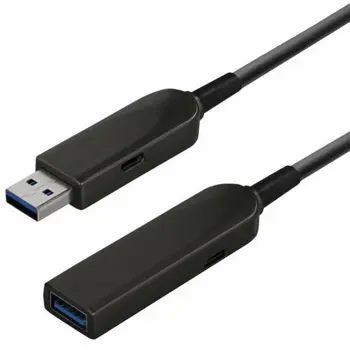 Transmedia Active USB 3.1 (Gen 2) AOC cable, 15m