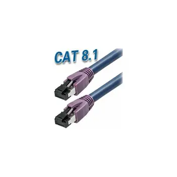 Transmedia Cat 8.1 SFTP Kabel 10,0M, dark blue