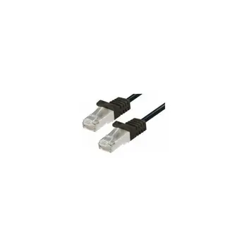 Transmedia CAT6a SFTP CU AWG26 Patch Cable 7,5m black