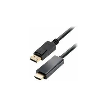 Transmedia DisplayPort plug to HDMI plug, 1,0 m