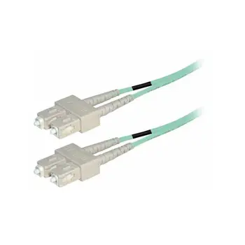 Transmedia Fibre optic MM OM4 Duplex Patch cable SC-SC 15m