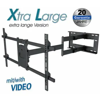 Transmedia Full-Motion XL Bracket for LCD Monitor 42“ - 90“