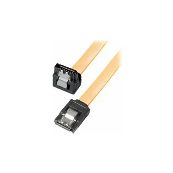 Transmedia HDD SATA cable 1.5 3 6 Gbit s 7 pin SATA L-type plug 0,5m