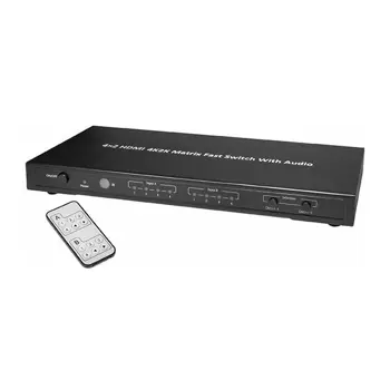 Transmedia HDMI Switch 4K Matrix 4x2