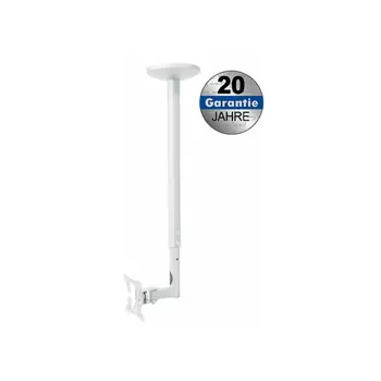 Transmedia Height-adjustable suspension bracket for LCD 25-76cm, White