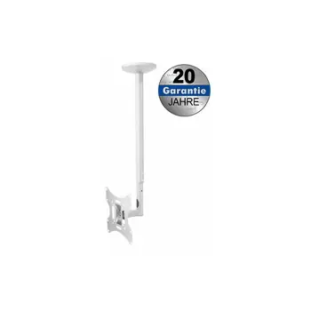 Transmedia LCD Flat Screen (25-76 cm) Ceiling Bracket, White