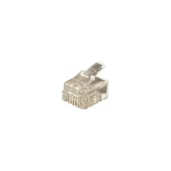 Transmedia RJ12 Plug Western 6 6 plug