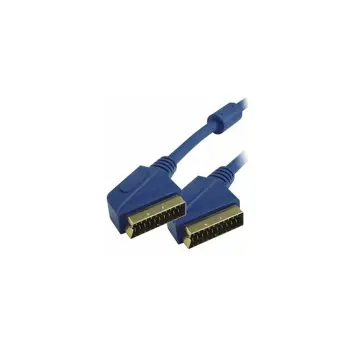 Transmedia Scart Cable 5m blue