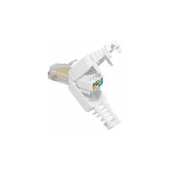 Transmedia Tool-less RJ 45 plug