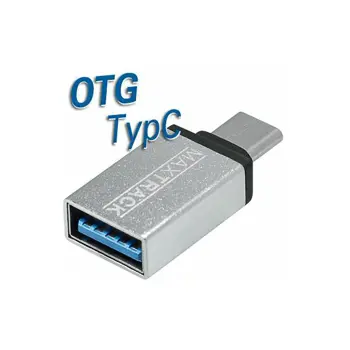 Transmedia USB type C plug to USB 3.0 A jack OTG