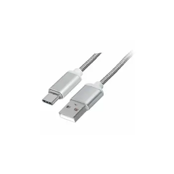 Transmedia USB type C plug - USB type A plug 1m MAGNETIC