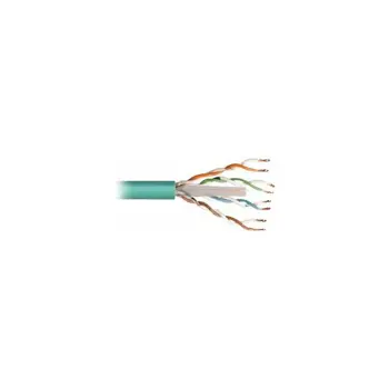 Transmedia UTP CAT6 Solid 100m spool Green