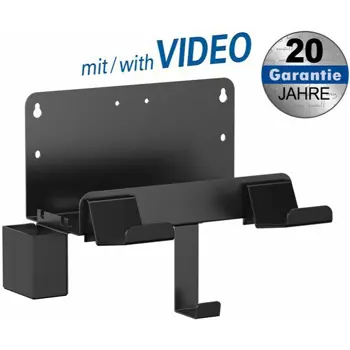 Transmedia Wall mount for Media Player and Gaming Accessory