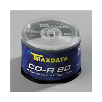 TRAXDATA OPTIČKI MEDIJ CD-R CAKE 50