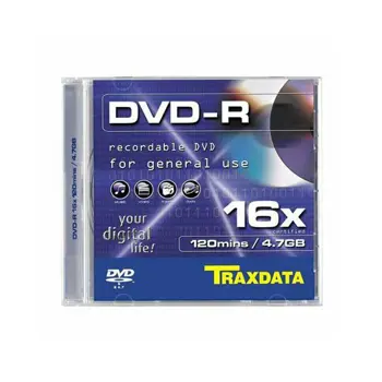 TRAXDATA OPTIČKI MEDIJ DVD-R 16X SLIM BOX 1