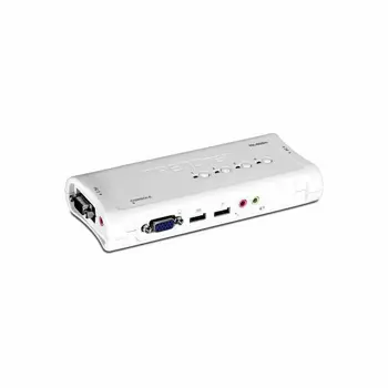 Trendnet 4-Port USB KVM Switch Kit w audio